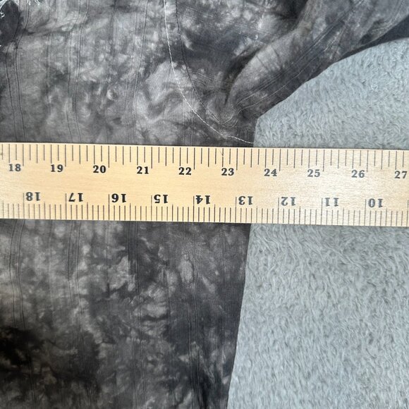 Vintage Y2K Eighty Eight Long Sleeve Shirt Size XL Gray Button Up Grunge Goth - Picture 10 of 14